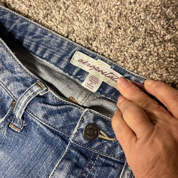 Aeropostale Jeans size 1/2. Good used condition - Picture 4 of 7